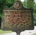 Image for Henderson Settlement