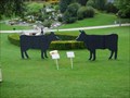 Image for The unknown two black cows - Swarovski Kristallwelten, Wattens, Tirol, Austria