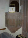 Image for Stone Pulpit, Holy Trinity Church, Trimpley, Worcestershire, England