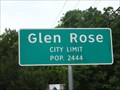 Image for Glen Rose, TX - Population 2444