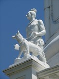 Image for Indian Hunter with Dog - Louisville, Kentucky