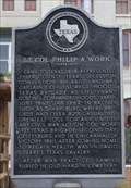 Image for Lt. Col. Philip A. Work