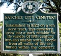 Image for Natchez City Cemetery - Natchez, MS