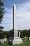 Image for Hale Wheeler Obelisk -- Mt. Vernon Cemetery, Atchison KS
