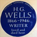 Image for H G Wells - Hanover Terrace, London, UK