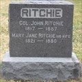 Image for John Ritchie - Topeka Cemetery - Topeka, Ks