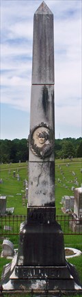 Image for Cemetery Monument of Falkner Family - Oxford Memorial Cemetery - Oxford, MS