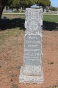 Image for Mary Cathrine Perry - Sweetwater Cemetery - Sweetwater, TX