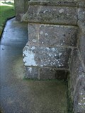 Image for Cut Bench mark on Widecombe Parish Church