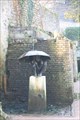 Image for Enfant sous un parapluie, Honfleur, Normandie, France