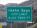 Image for Idaho Springs, CO - Elevation 7540
