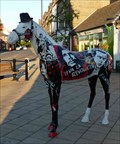 Image for Horse Mania 'Cockney Rebel' - High Street, Newmarket, Suffolk, UK.
