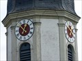 Image for Uhren an der Pfarrkirche St. Margaretha - Söchtenau, Lk Rosenheim, Bayern, D