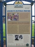 Image for Lincoln's Danville Friends marker - Danville, IL