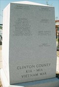 Image for Clinton County KIA-MIA Vietnam War - Clinton, IA