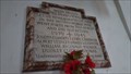 Image for Memorial Tablet - St James the Great - Gretton, Northamptonshire