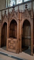Image for Wooden Confession Booths - Notre Dame Cathedral - Luxembourg