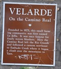Image for Velarde ~ On the Camino Real
