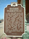 Image for Historic Pardeeville (two-sided marker)