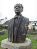 Image for Dylan Thomas Bust - Llaugharne - Wales.