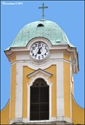 Image for Clocks on the Church of Ss. Peter and Paul / Hodiny na kostele Sv. Petra a Sv. Pavla (Úštek, North Bohemia)