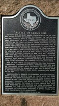 Image for Battle of Adams Hill - Bexar County, TX