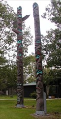 Image for Camp Samac Totem Poles ~ Oshawa, Ontario  CANADA