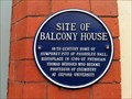 Image for Blue Plaque - Site of Balcony House, Shifnal, Shropshire