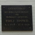 Image for Fritz Zimmer - Koblenz, Rheinland-Pfalz, Germany