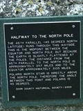 Image for 45th Parallel - Highway 42 near Egg Harbor, WI