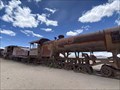 Image for Antique train cemetery in the desert - Uyuni, Bolivia