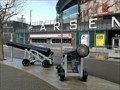 Image for Arsenal Football Club 32-Pounder Cannons - Holloway, London, UK