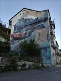 Image for Mural emigración - Os Peares, A Peroxa, Ourense, Galicia, España