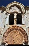 Image for Reliefs on gavit of Surb Karapet / St. John the Baptist Church - Noravank Monastery (Vayots Dzor province - Armenia)