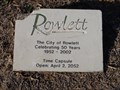 Image for City of Rowlett Time Capsule - Rowlett, TX