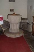 Image for The Font, St.Peter's Church, Church Lane, Alstonefield, Derbyshire.