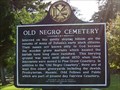 Image for Old Negro Cemetery - Eufaula, AL
