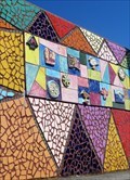Image for Triangles - Mural - Eisenhower Pier, Bangor, Northern Ireland.