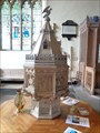 Image for Gothic Font - St Mary's Church - Tenby, Pembrokeshire, Wales.