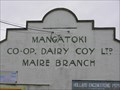 Image for Mangatoki Dairy Co-op. Taranaki. New Zealand.