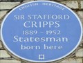 Image for Sir Stafford Cripps - Elm Park Gardens, London, UK