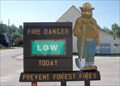 Image for Smokey Bear at Fire Station  -  Goshen, NH