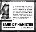 Image for Bank of Hamilton - Granum, Alberta