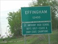 Image for Effingham, Illinois.  USA.