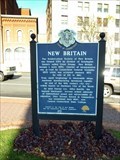 Image for New Britain Historical Marker - New Britain, CT