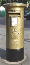 Image for Gold Post Box For Gold Medallist Philip Hindes - Manchester, UK