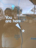 Image for John Chuck Erreca Rest Area "You are here" - Merced County, CA.