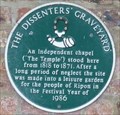 Image for Dissenter’s Graveyard, Allhallowsgate, Ripon, N Yorks, UK