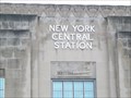 Image for New York Central Station - Train Carving - Syracuse, N.Y.