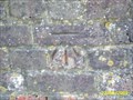 Image for Cut bench mark on bridge in Bodiam, East Sussex